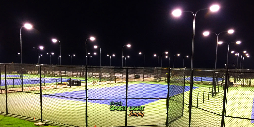 Solar Tennis Court Lighting Battery powered Tennis Lighting The