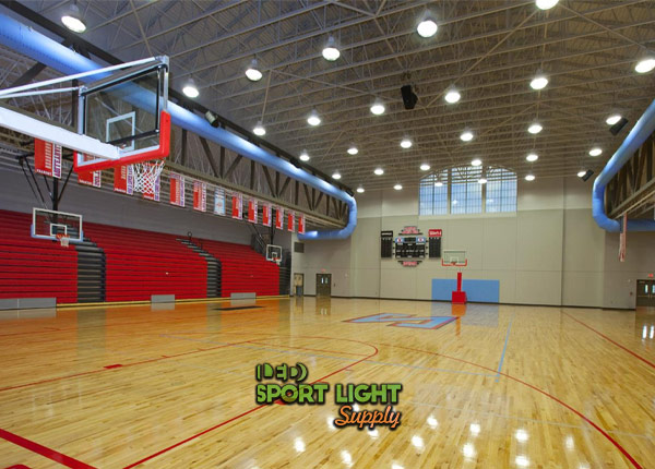 cost of high school basketball gym lighting