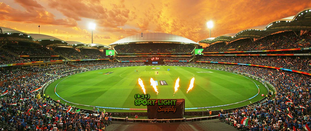 cricket field flood lights vs spotlights