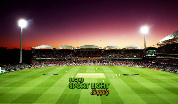 cricket ground with high lighting uniformity