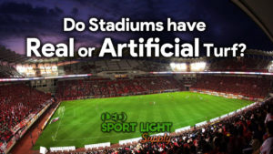 do stadium use real grass or synthetic turf