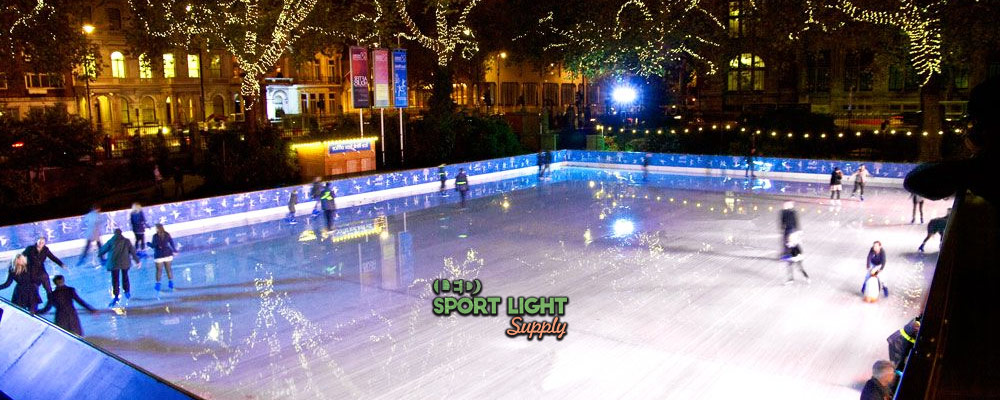 examples of solar lights for ice hockey