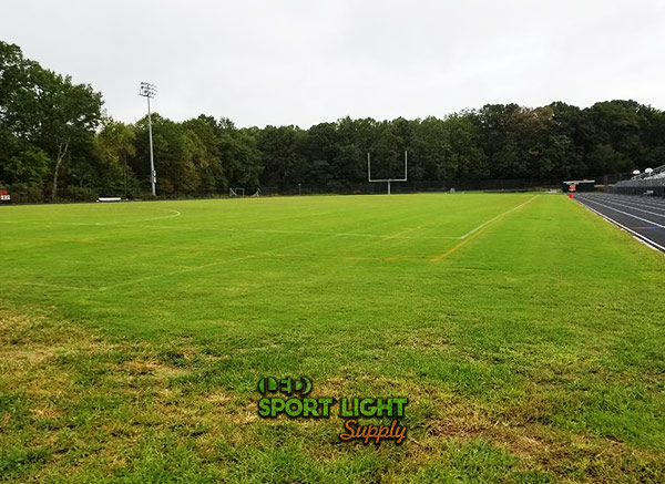 football field using bermuda grass