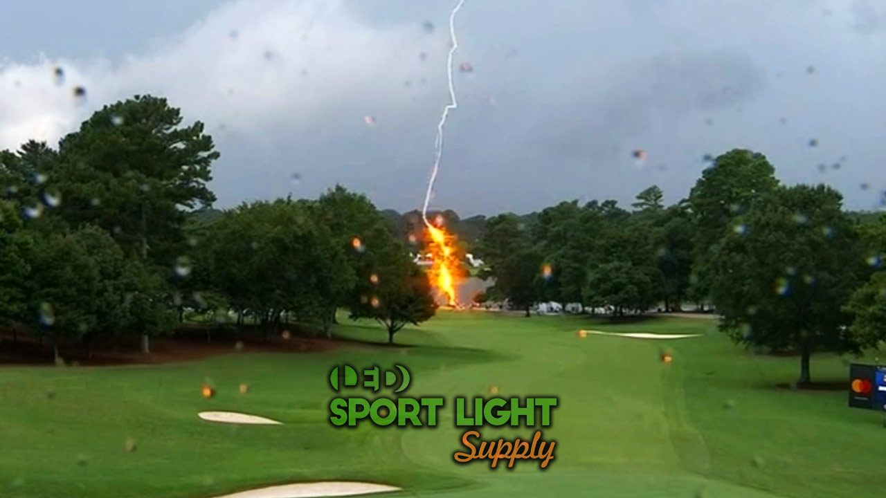 golf course lightning how to stay safe