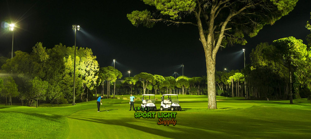 high lumen lighting improves golf cart driving safety
