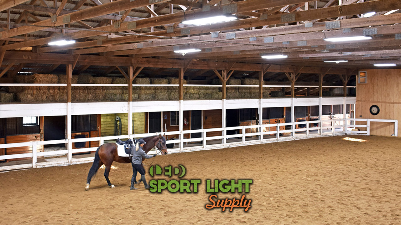 horse arena lighting cost explain