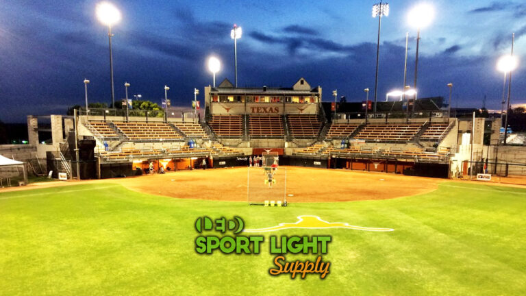 how many lights do we need to light a softball field