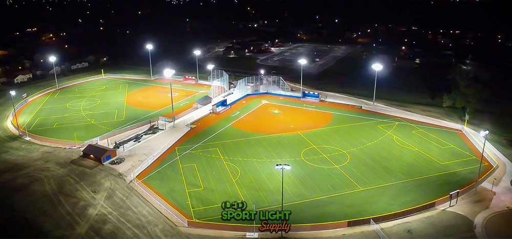 how to light a softball field - things to consider