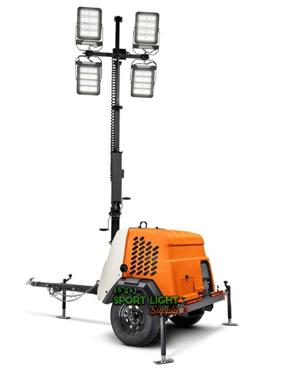mobile light tower for horse arena