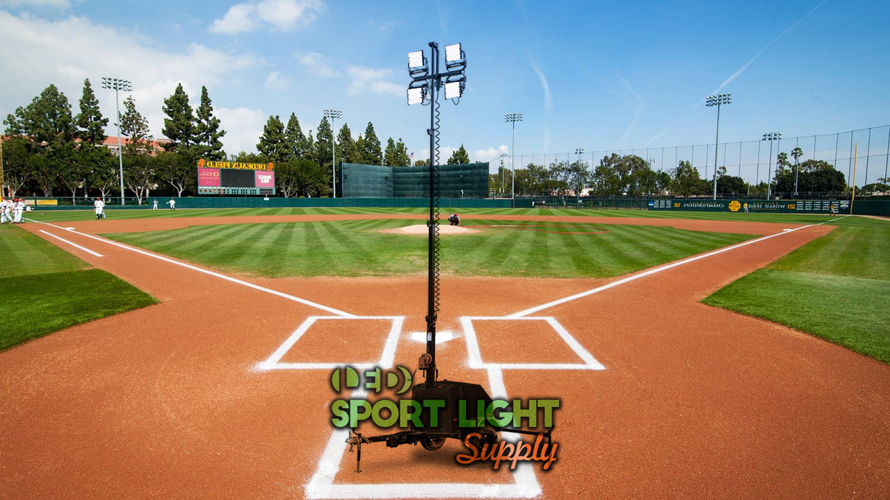 Portable Baseball Field Lighting