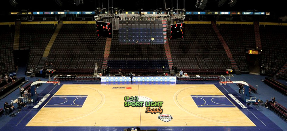 nba basketball court should have high lighting uniformity