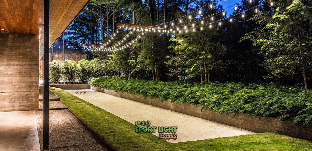 Bocce Court Lights Outdoor And Indoor