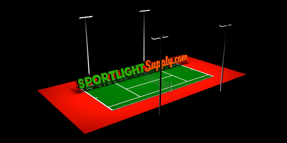 Tennis Court Lighting: All in one LED Lighting Guide Sport Light Supply