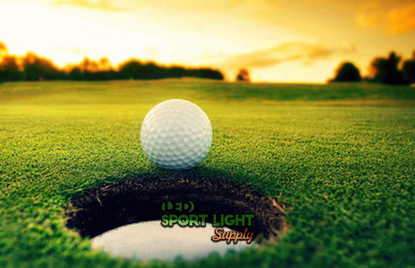 right lighting on putting green creates chilling atmosphere