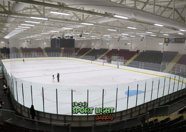 standard ice rink lighting uniformity
